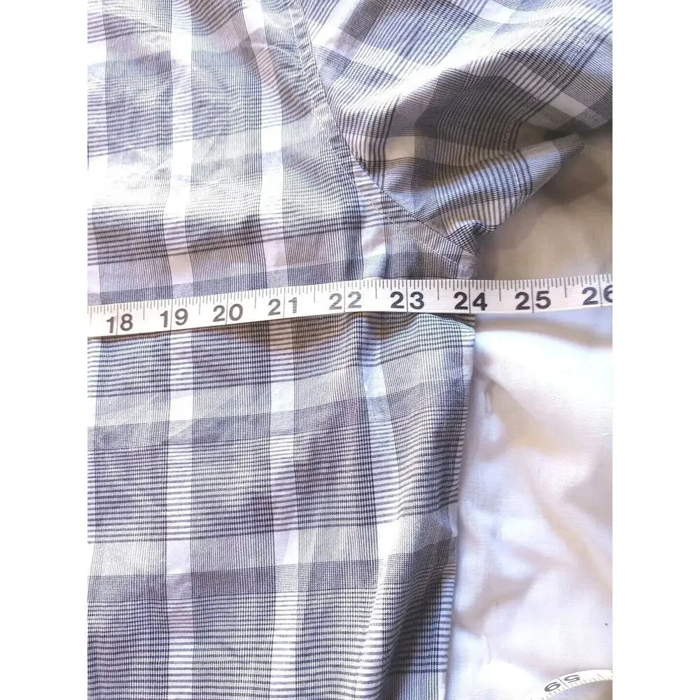 Tommy Hilfiger Men’s Sz XXL Short Sleeve Shirt Th Flex‎ Slim Fit Stretch Plaid - Picture 5 of 6